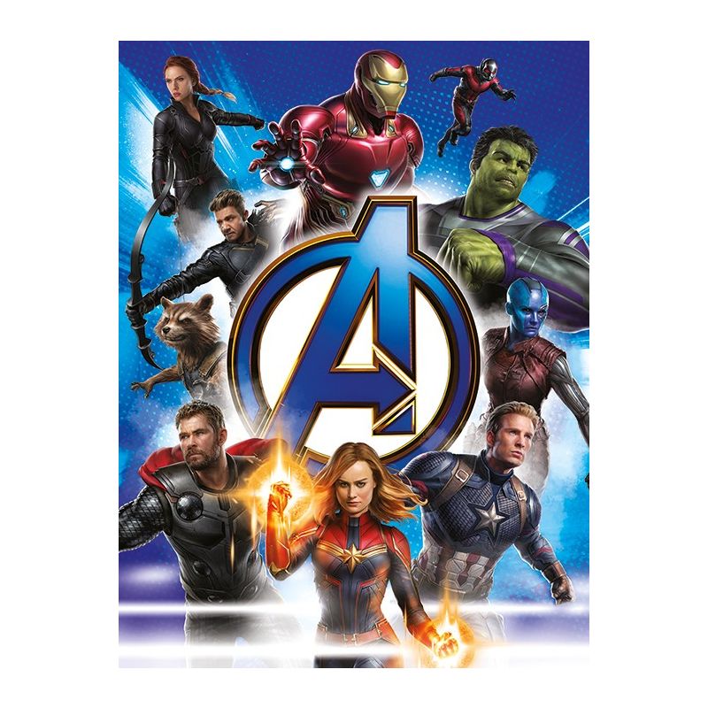 Marvel End Game Canvas, Multi-Colour, 60cm by 80 cm
