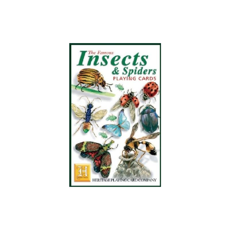 Heritage Playing Cards Insects and Spiders Playing Cards