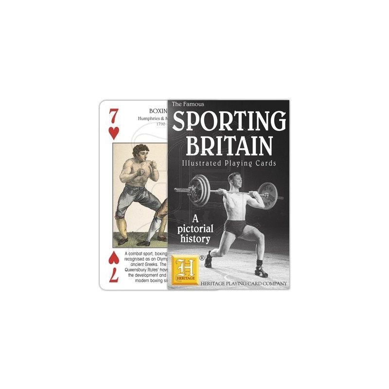 Sporting Britain Illustrated Playing Cards