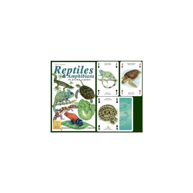 Heritage Playing Cards. Reptiles and Amphibians