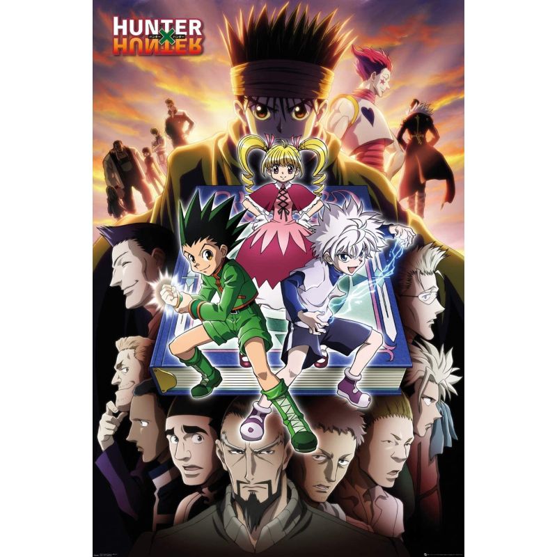 Hunter X Hunter Book Key Art Maxi Poster