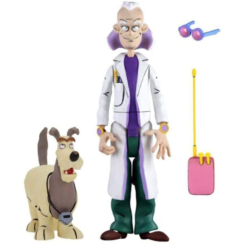 Doc Brown and Einstein - Toony Classics - Back To The Future - NECA