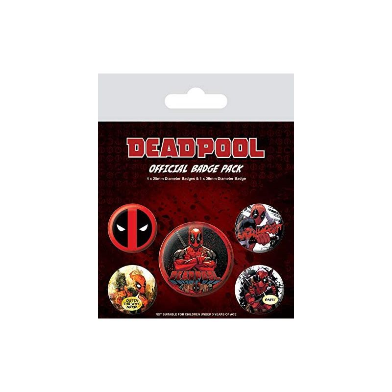 Deadpool Badge Pack