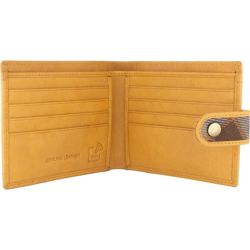 1743 RFID Bi-Fold Wallet in Dragonfly Tartan