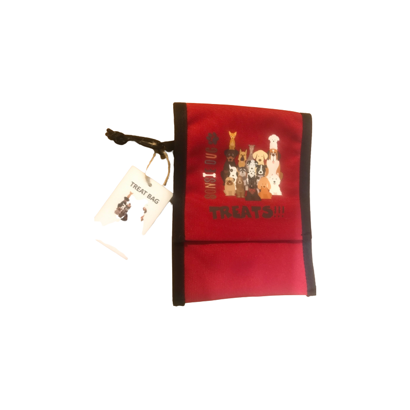 Dog Treat Bag - Red