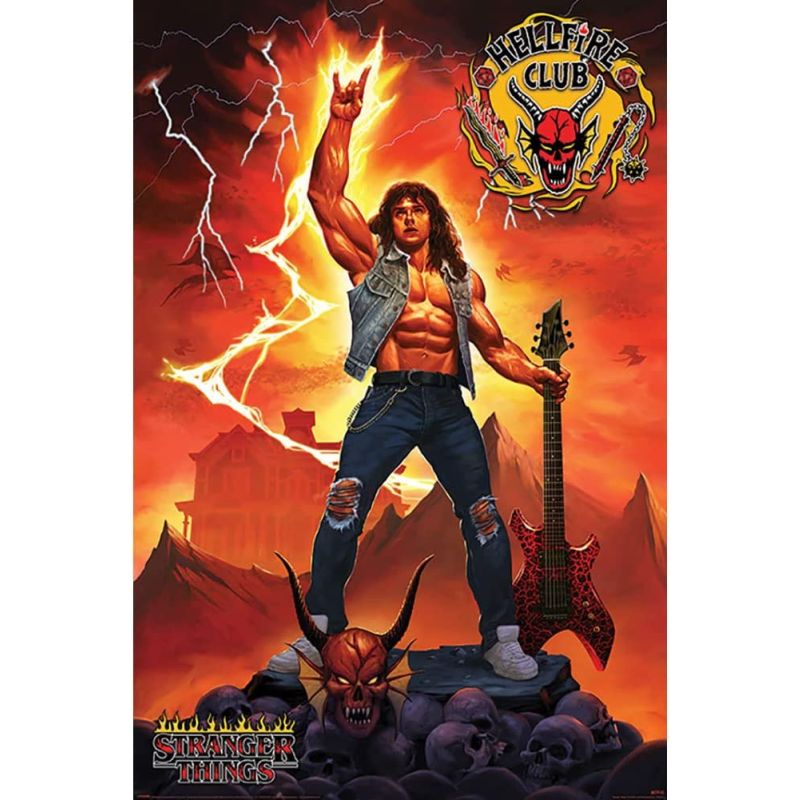 Stranger Things 4 Poster Hellfire Club