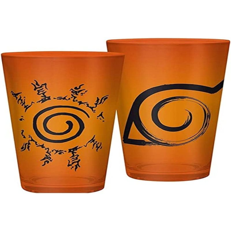 Glass XXL Naruto Shippuden - Large Orange Glass - 400ml
