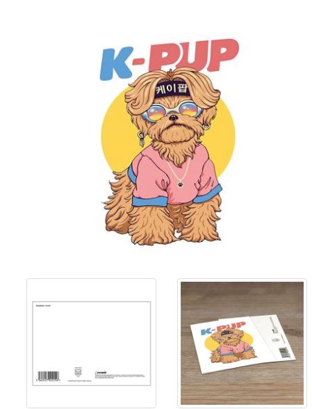 VINCENT TRINIDAD (K PUP) POSTCARD PRINT A6 (1 CARD SUPPLIED)