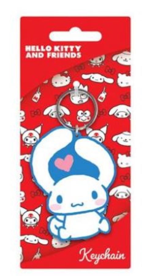 CINNAMOROLL (GOT HEART) PVC KEYCHAIN