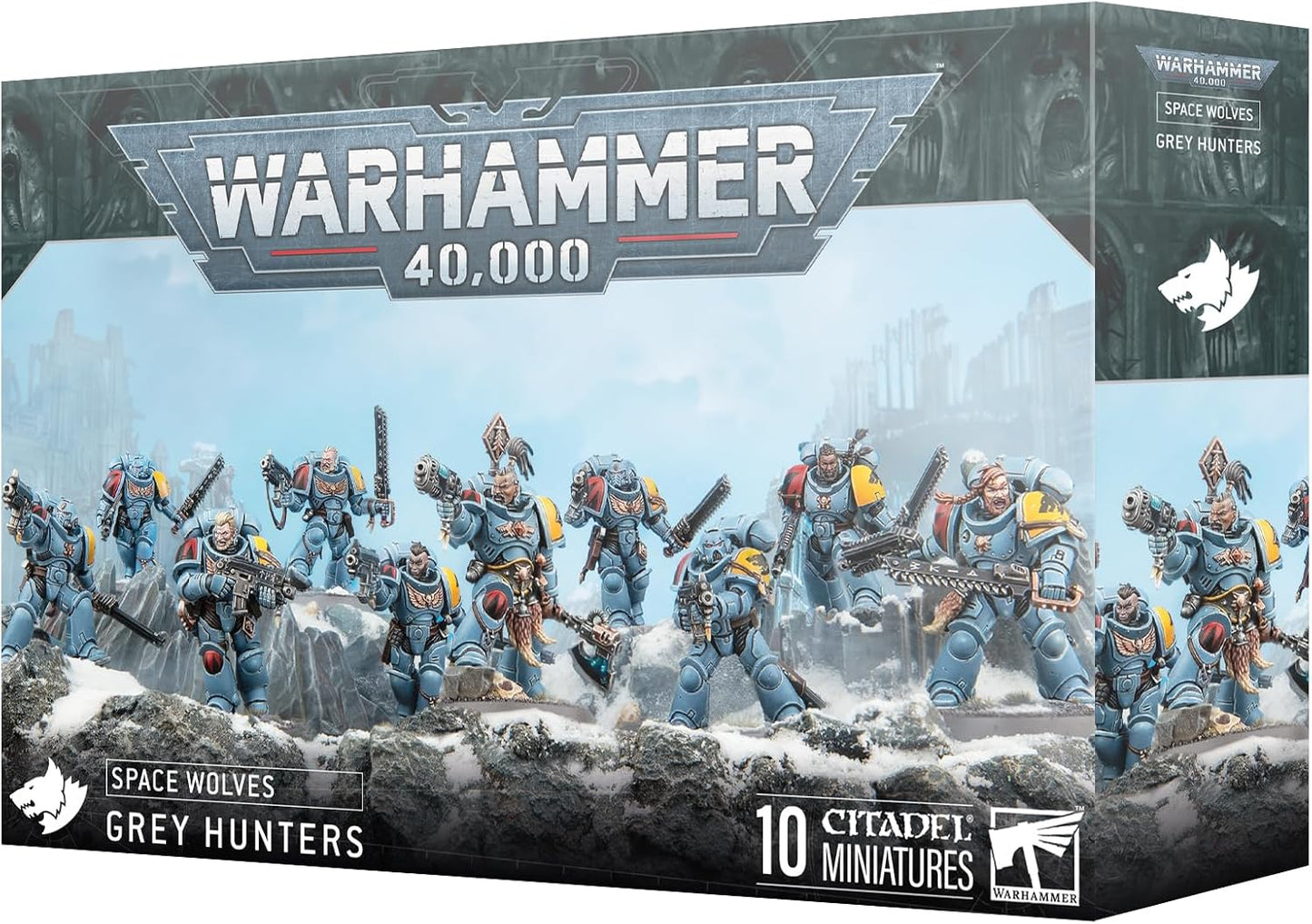 Games Workshop - Warhammer 40,000 - Space Wolves: Grey Hunters