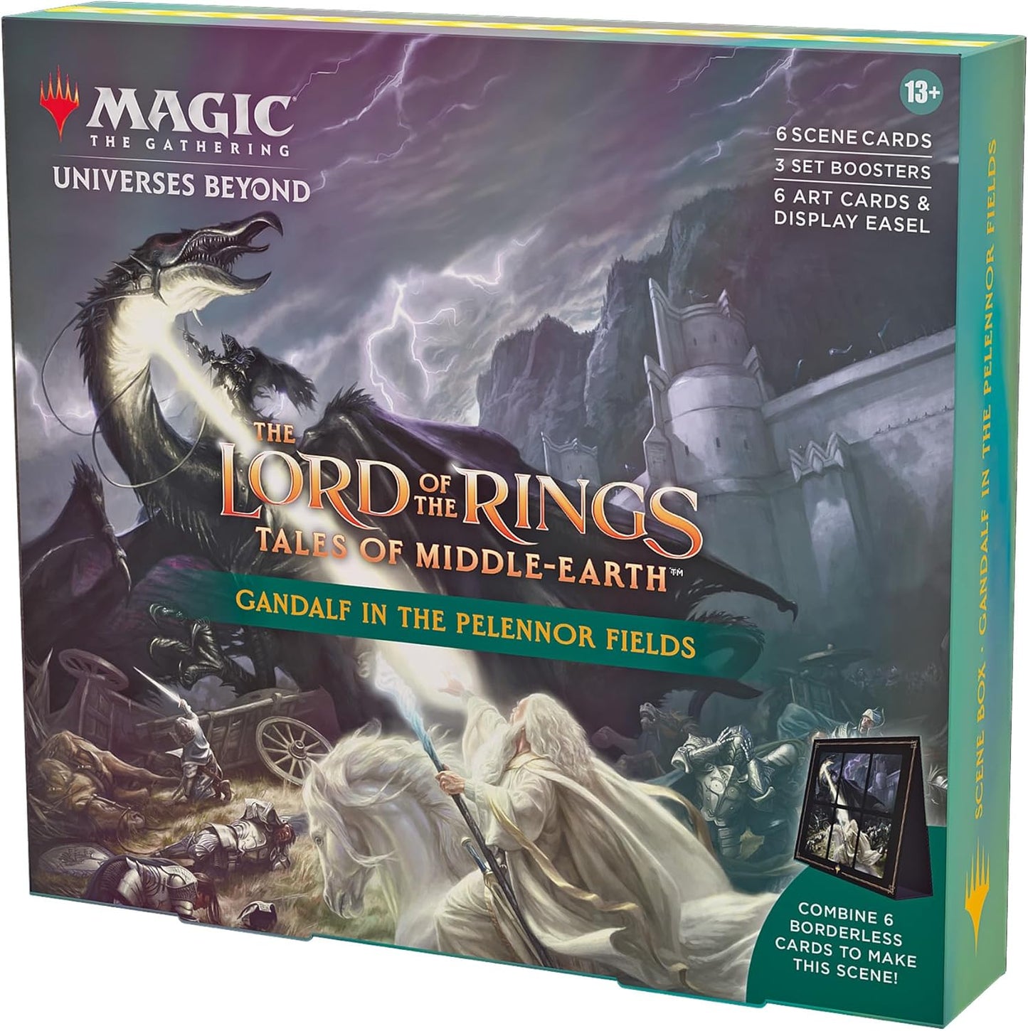 Magic: The Gathering The Lord of the Rings: Tales of Middle-earth Scene Box - Gandalf in Pelennor Fields