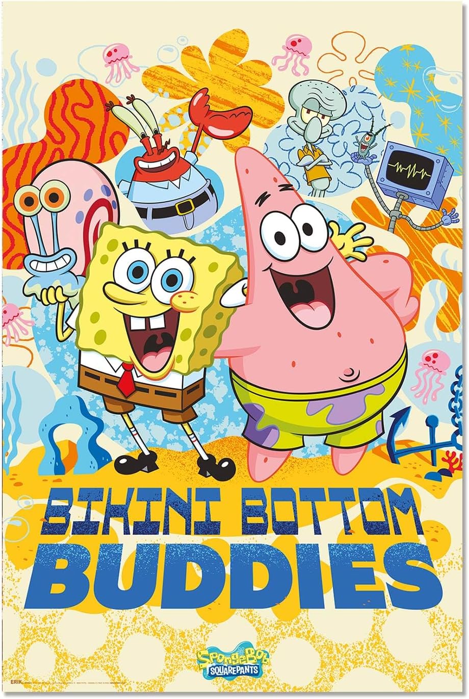 SpongeBob SquarePants - 36 x 24 inches / 91.5 x 61 cm