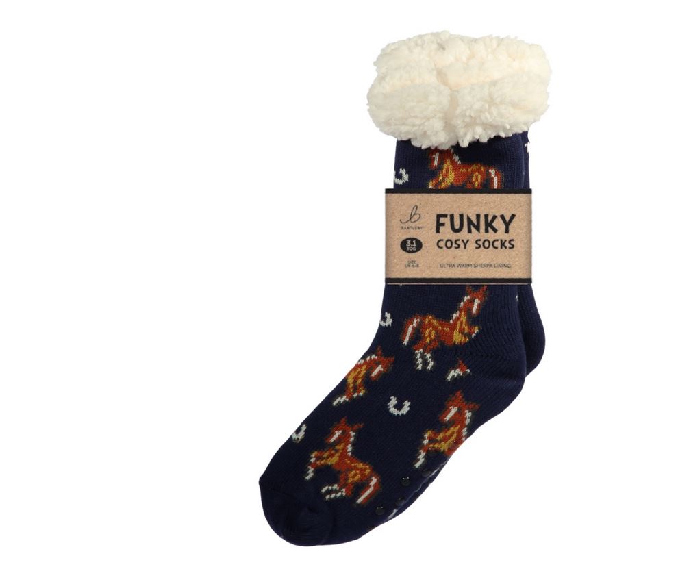 Sherpa Socks - Country Horse