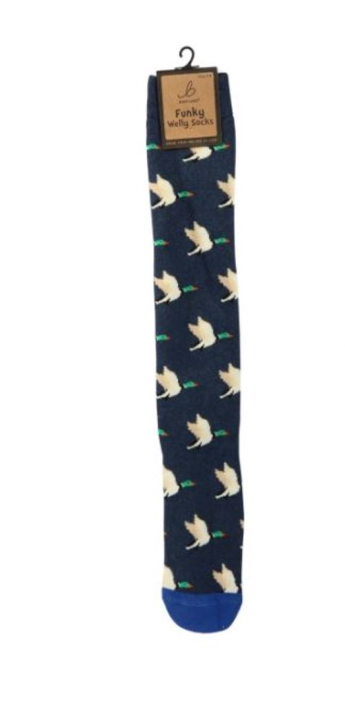 Funky Welly Socks - Flying Ducks