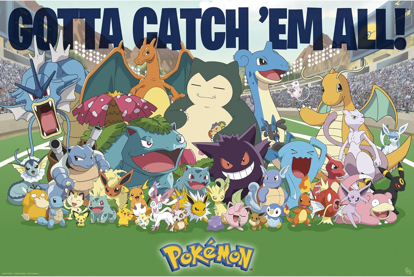 Pokémon All Time Favourites Maxi Poster