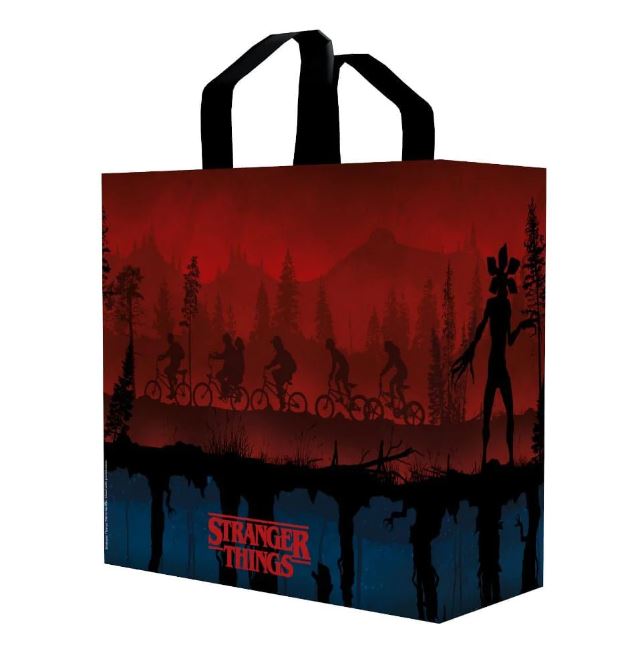 STRANGER THINGS (UPSIDE DOWN) REUSABLE TOTE BAG