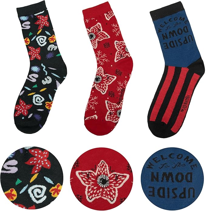 Stranger Things - Set of 3 Socks One Size