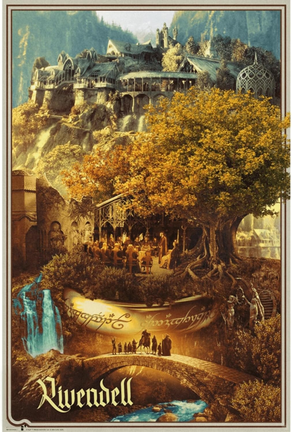 Lord of the Rings Rivendell 61 x 91.5cm - Maxi Poster