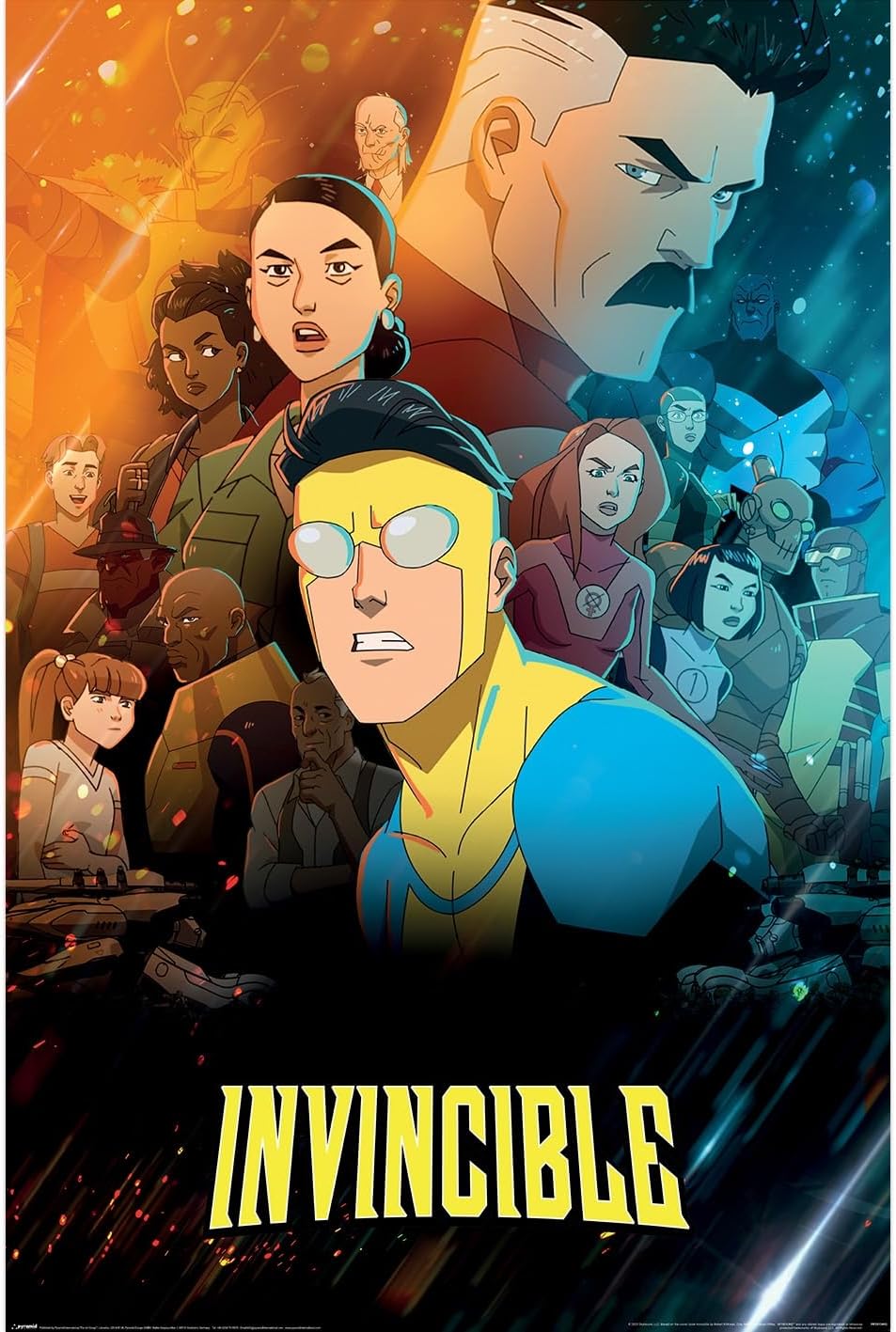 Invincible (Character Montage) Maxi Poster