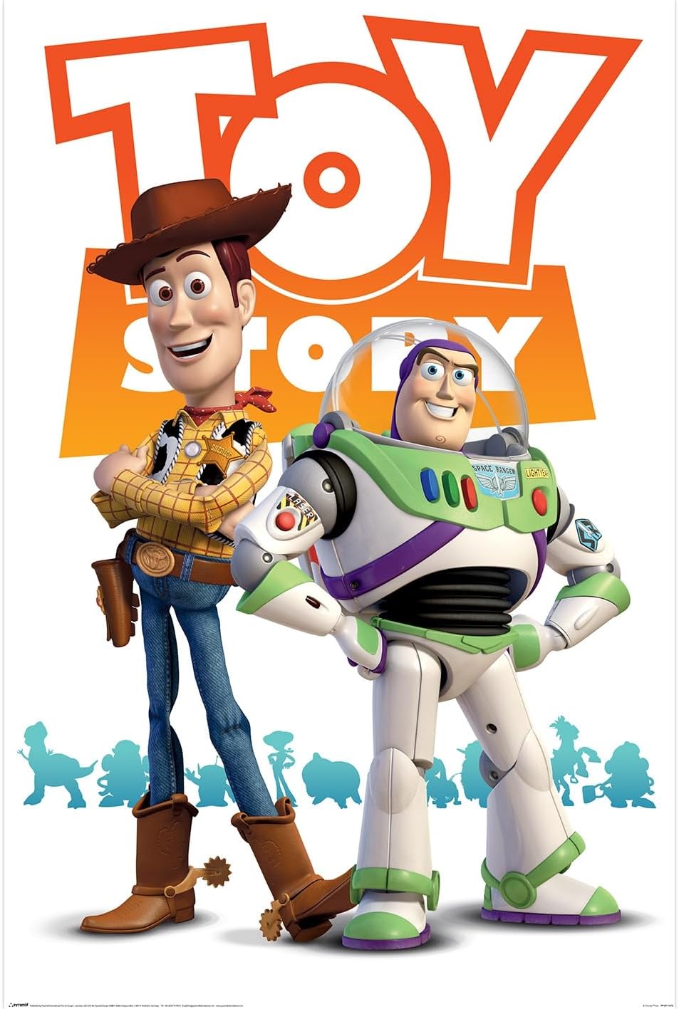 Toy Story Woody and Buzz Maxi Poster