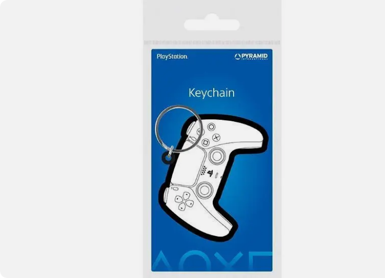 PLAYSTATION (CONTROLLER) PVC KEYCHAIN