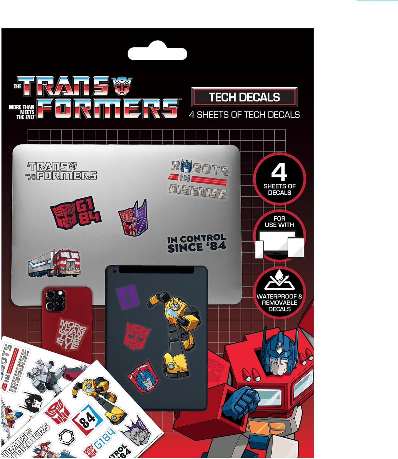Transformers Sticker Set