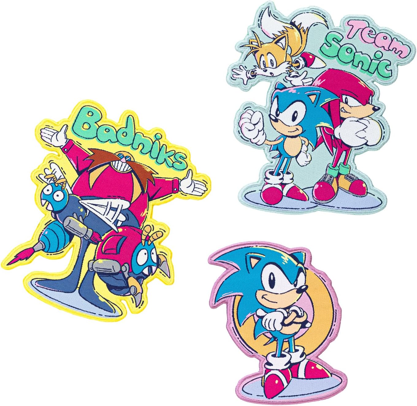 Sonic The Hedgehog - Iron On Patches
