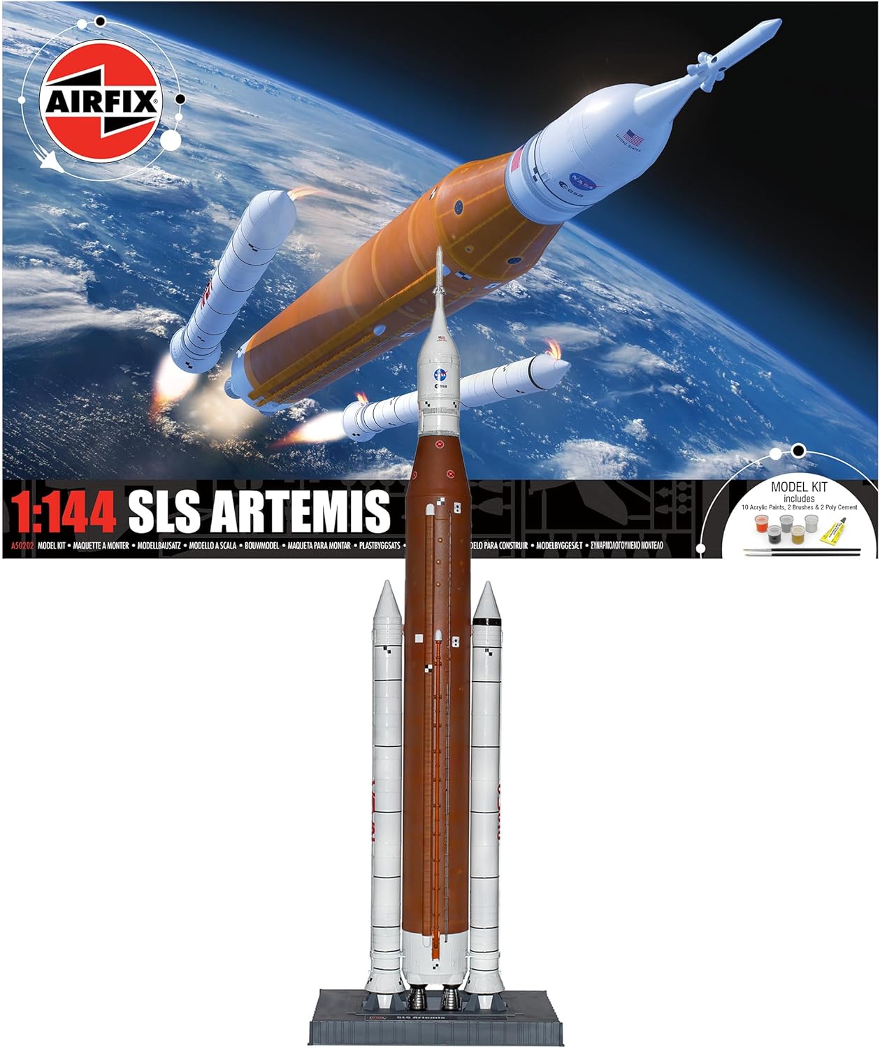 AIRFIX - SLS Artemis Gift Set - Plastic Model Kit