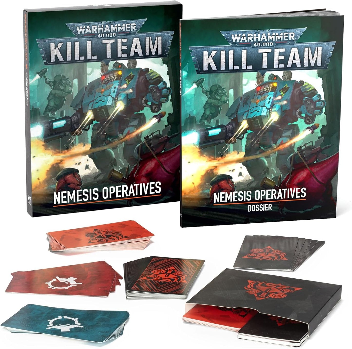 Games Workshop – Warhammer 40,000 – Kill Team: Nemesis Operatives (Expansion Dossier & Datacards)