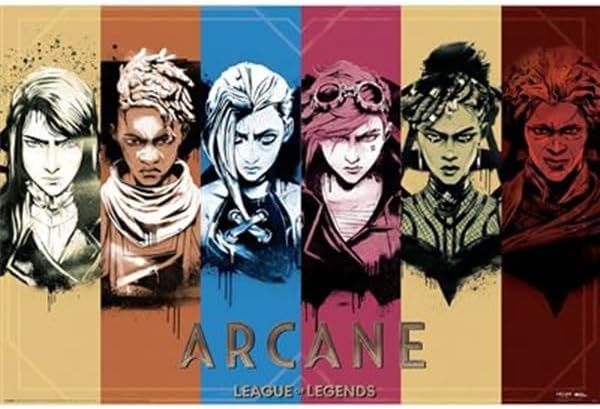 Arcane Colours 90cm x 60cm Maxi Poster