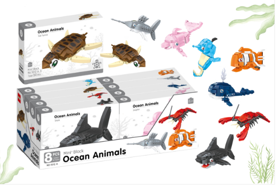 Sealife Block Set (1 SUPPLIED)