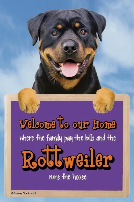 ROTTWEILER Welcome Hang-up