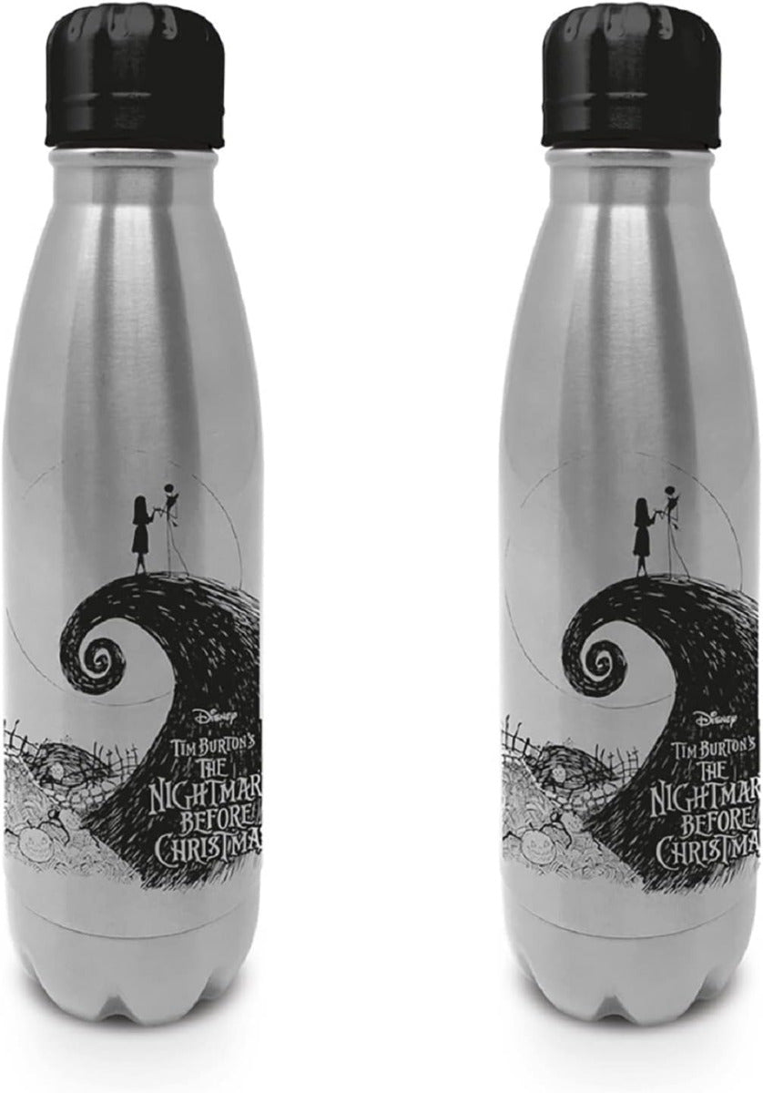 The Nightmare Before Christmas Water Bottle (Silhouette Design)