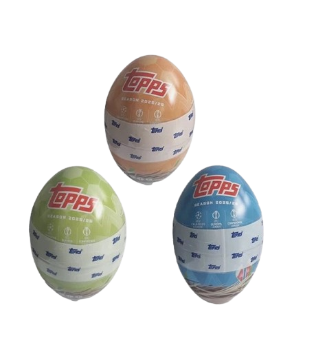 Topps Chrome 2025/26 UCC Club Competitions - Spring Easter Tin (1 SUPPLIED)