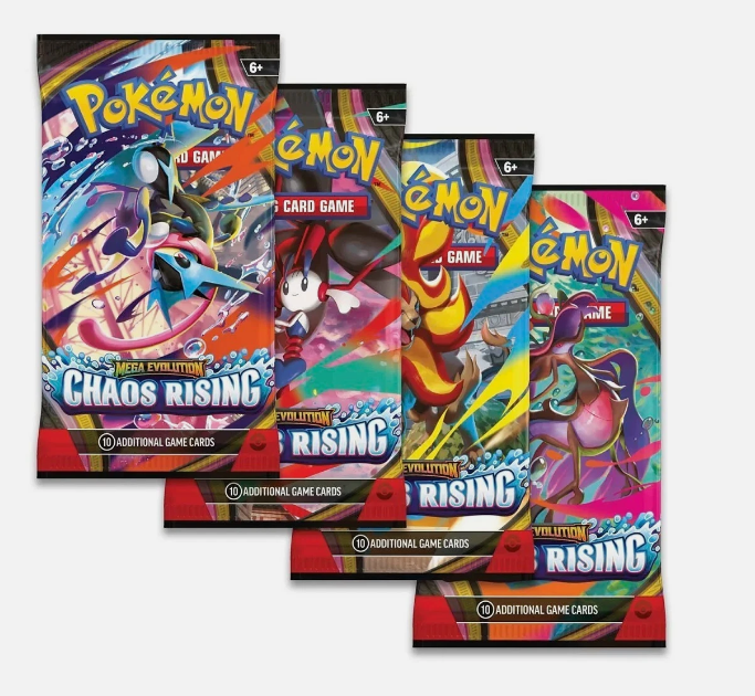 Pokémon TCG: Mega Evolution Chaos Rising - (1 BOOSTER PACK)