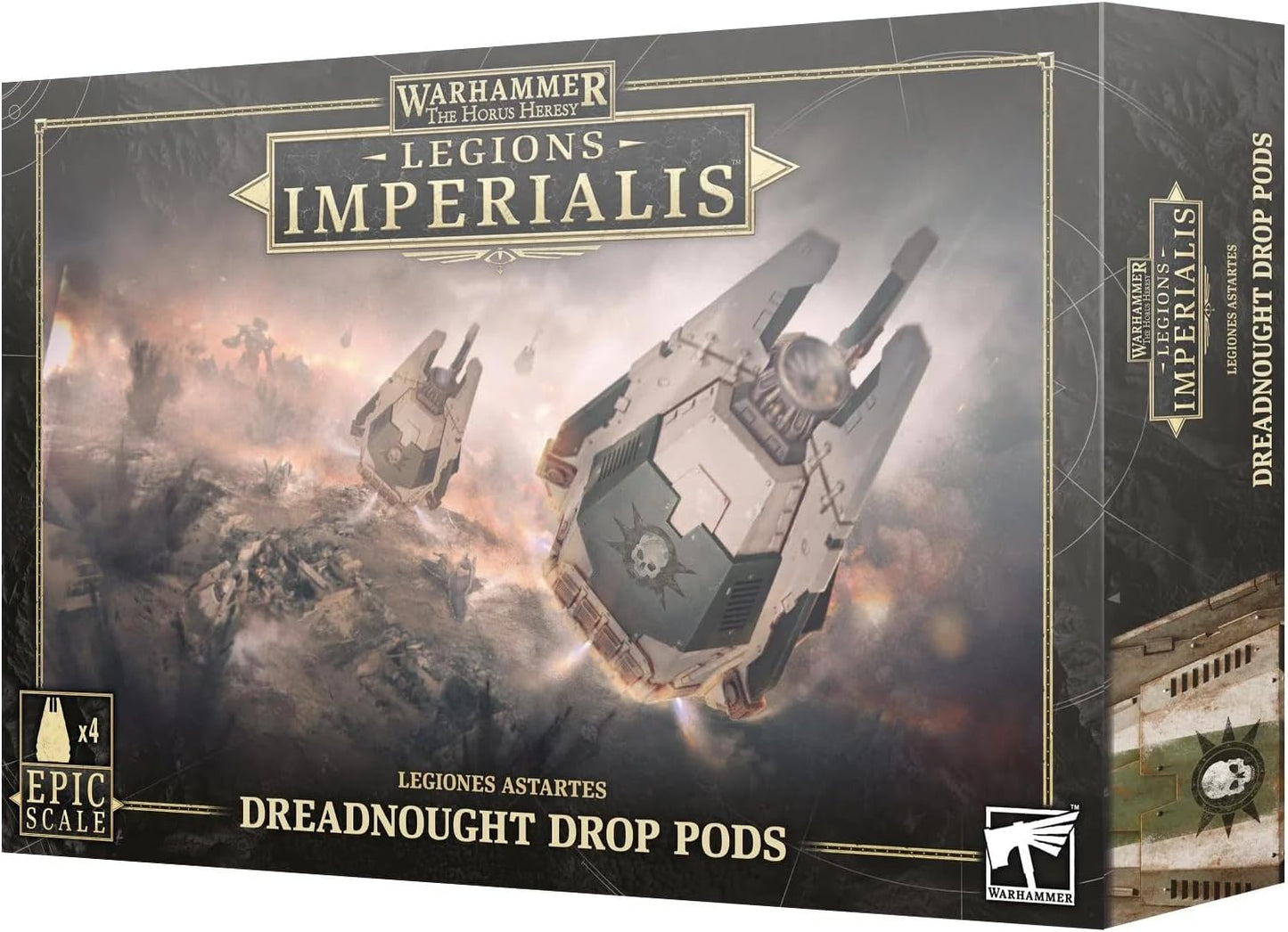 Games Workshop - Warhammer - Horus Heresy - Legions Imperialis: Dreadnought Drop Pods