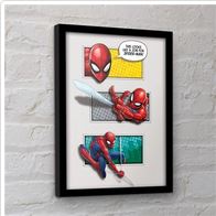 SPIDER-MAN (LOOKS LIKE A JOB) BREAKOUT COLLECTOR PRINT (FRAMED)