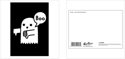 OBINSUN (GHOST OF DISAPPROVAL) POSTCARD PRINT A6 (1 CARD SUPPLIED)