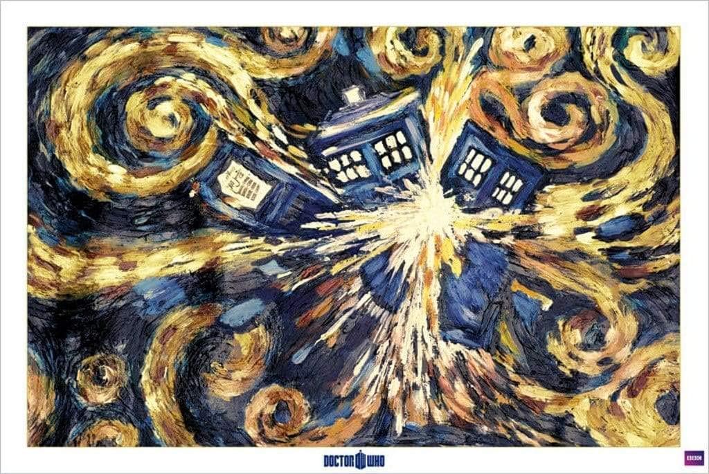 Doctor Who, Exploding Tardis, Maxi Poster, 61 x 91.5 cm | OFFICIALLY LICENSED