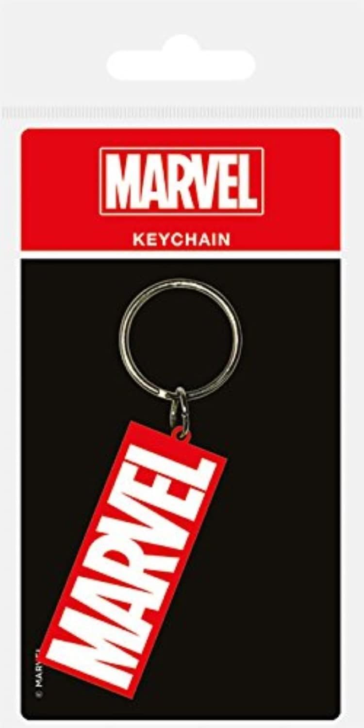 Pyramid International Marvel Logo Rubber Keychain