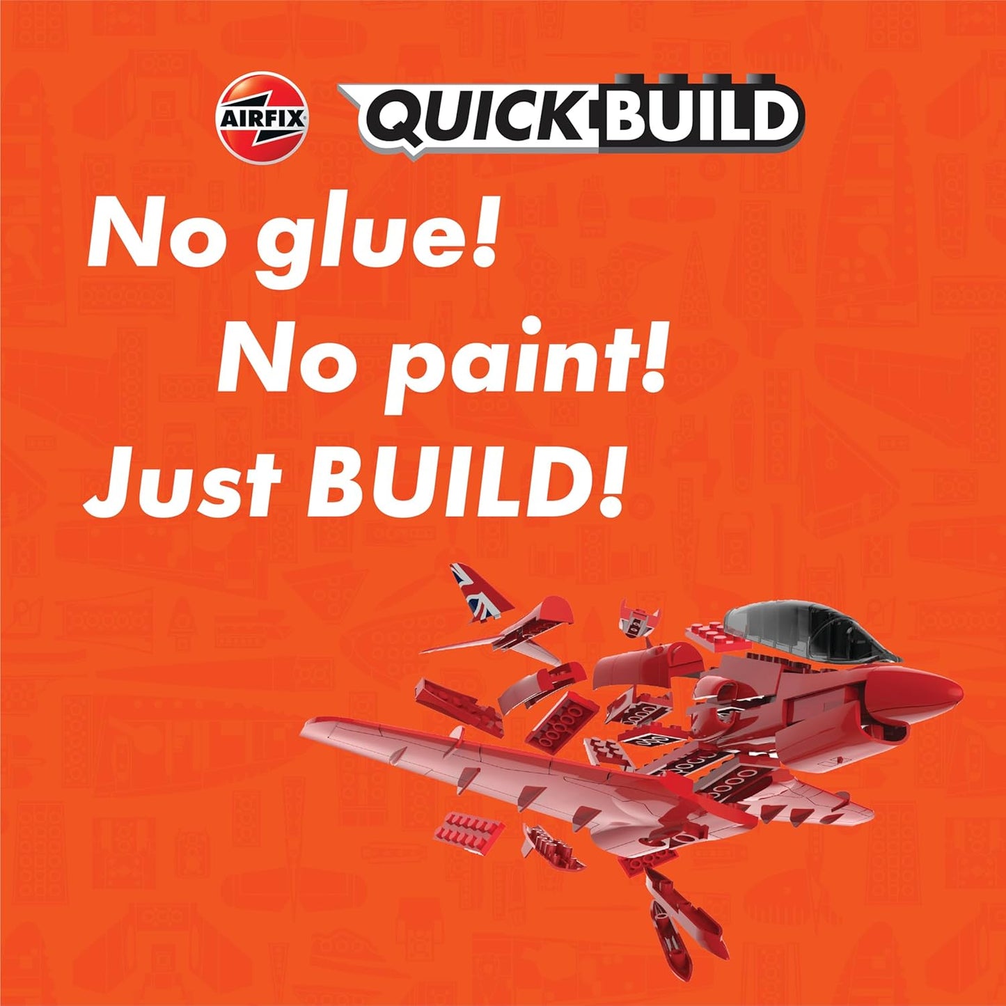 Airfix QUICKBUILD Model Aircraft Kits - Red Arrows Hawk