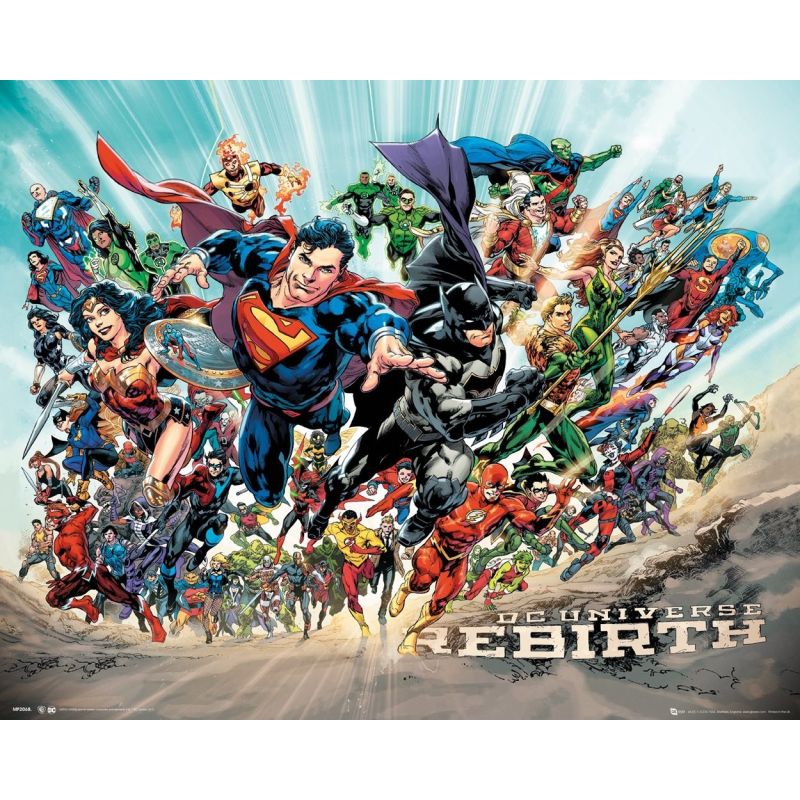 GB eye DC Universe, Rebirth, Mini Poster 40x40 cm, Various