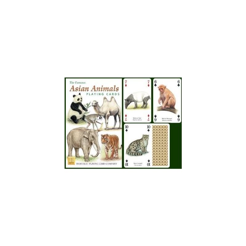 Heritage Playing Cards. Asian Animals
