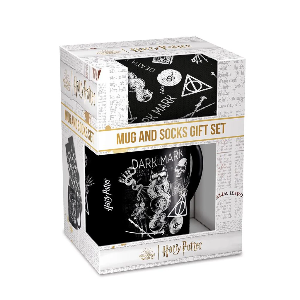 Harry Potter (Dark Arts) Mug & Sock Set – Unleash Your Dark Side with Every Sip