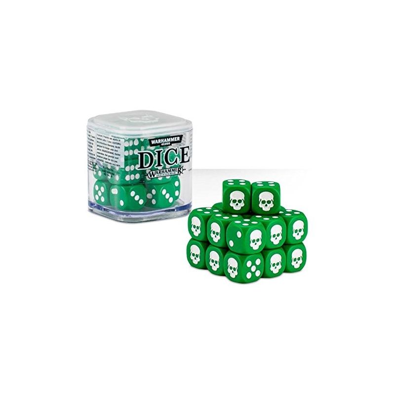 Warhammer - 20 dices 6 side Pack - Colour Chosen At Random (1 pack of 20 dice supplied)