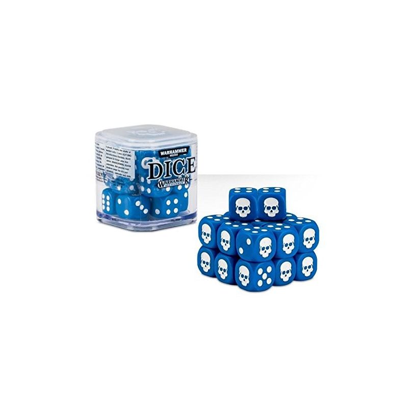 Warhammer - 20 dices 6 side Pack - Colour Chosen At Random (1 pack of 20 dice supplied)