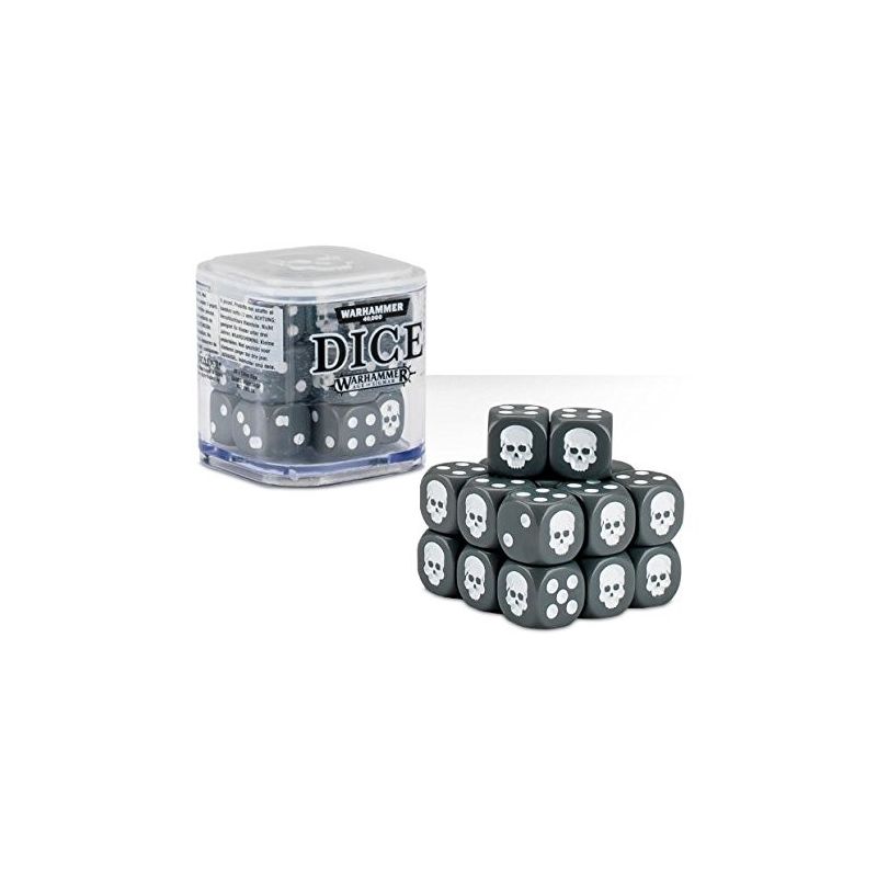 Warhammer - 20 dices 6 side Pack - Colour Chosen At Random (1 pack of 20 dice supplied)
