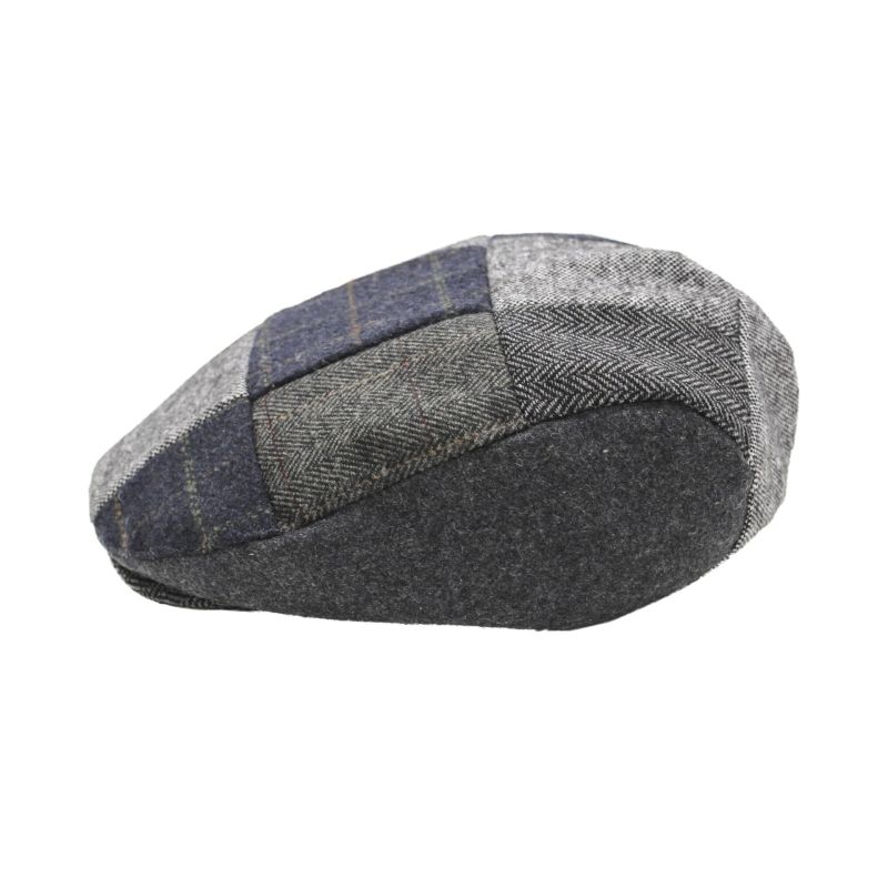Heritage Traditions Patchwork Cap - Blue Tweed