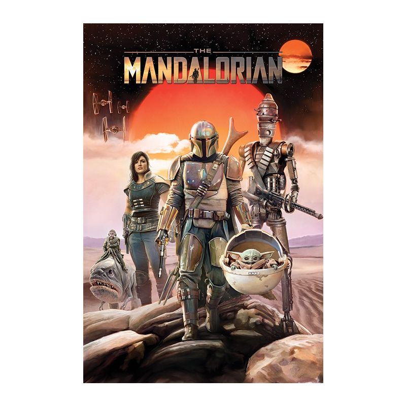 Star Wars: The Mandalorian (Group) Poster 61 cm by 91.5