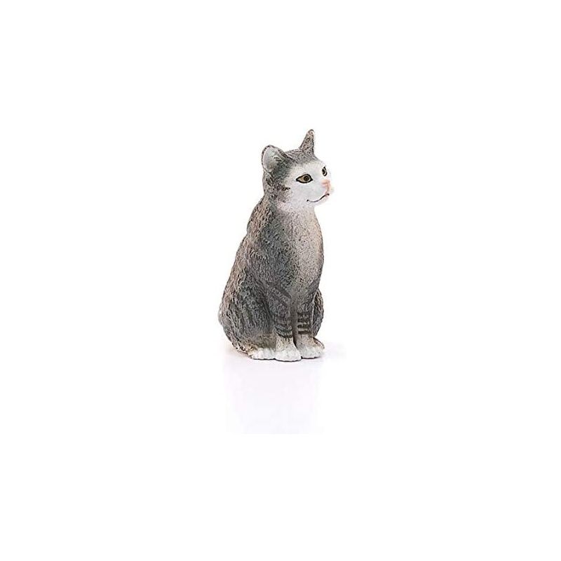Schleich Cat Sitting Toy Figure